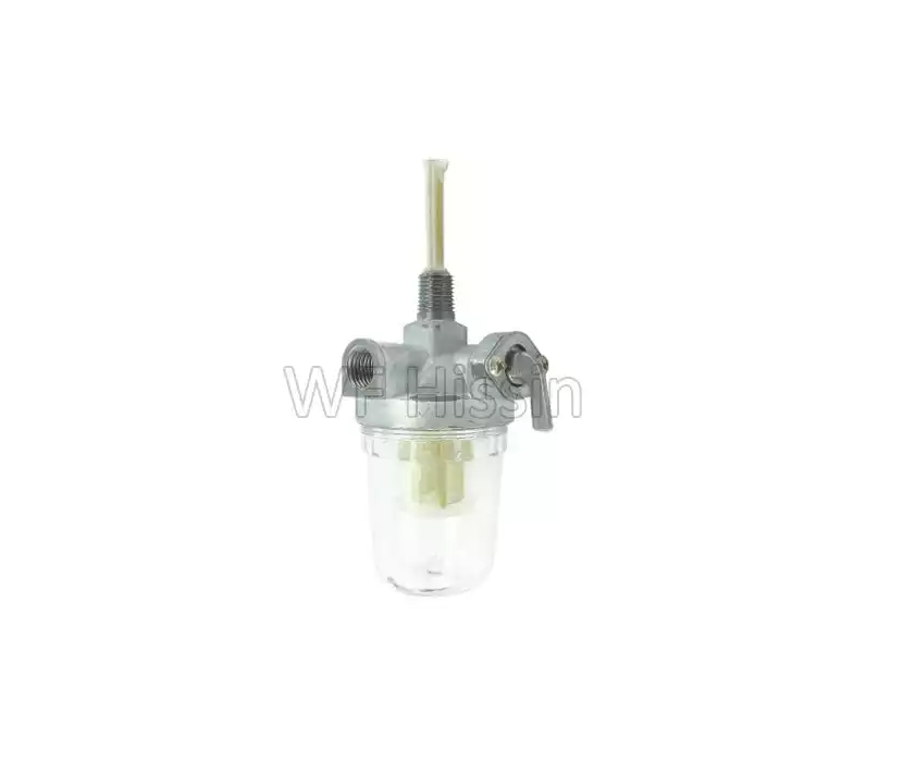 Fuel sediment bowl with tap